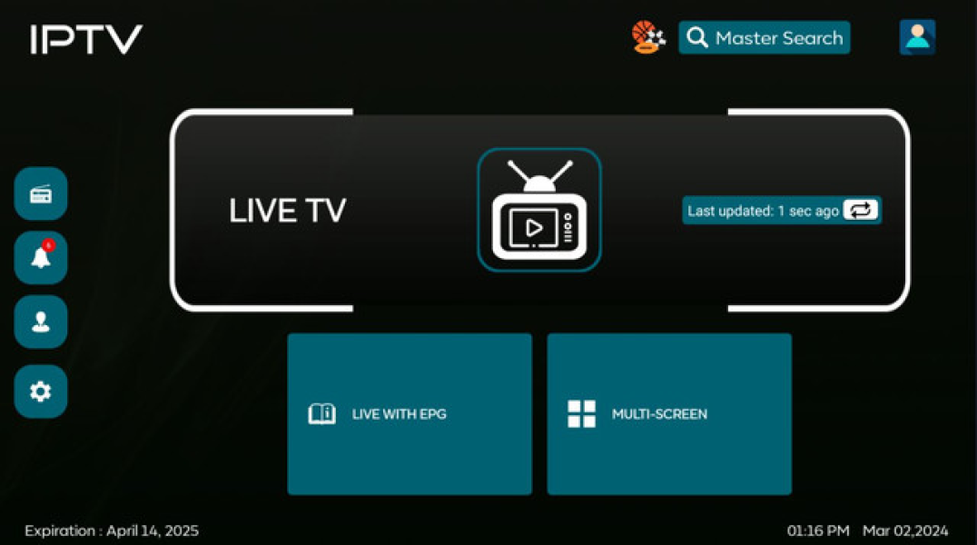 SMARTERS v4 - Live Only (panelled) - Blue Lagoon