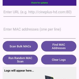 IPTV Bulk Mac Scanner v1.0