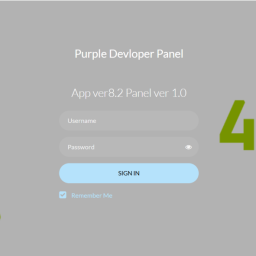 Purple player v10  and panel v 1.0